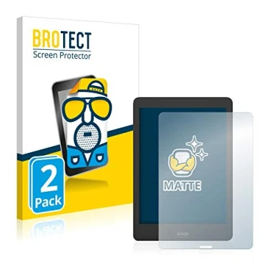 Image of brotect Screen Protector Anti Glare compatible with Onyx Boox Nova Pro (2 Pack) Matte, Fingerprint Protection Film