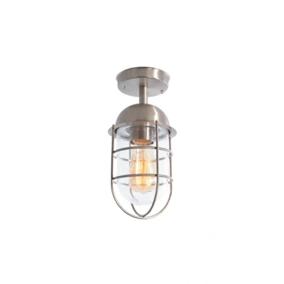 Image of Zink KARI Porch Lantern Stainless Steel