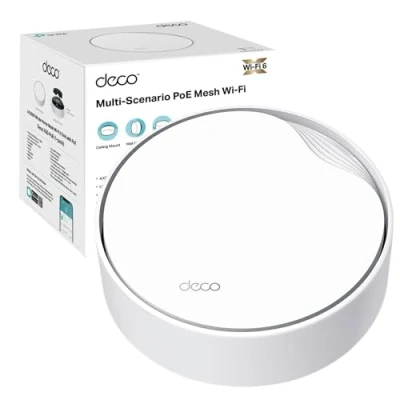 Image of TP Link Deco X50 PoE AX3000 Whole Home Wi Fi 6 with PoE, Dual Band, Add on Single Unit for All WiFi 7/6/5 Mesh Pack Extended Coverage Requirement, HomeShield Security, Works Alexa