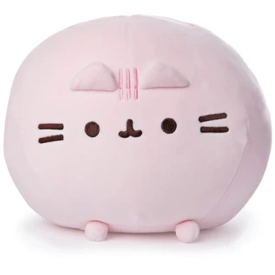 Image of GUND Pusheen Round Squisheen Pastel Pink, 11 inches