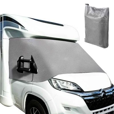 Image of Drive Rv Windshield Cover, Fiat Ducato Windscreen for Model Type X250 X290, Privacy Protection Uv Thermal Mat Classic Accessories