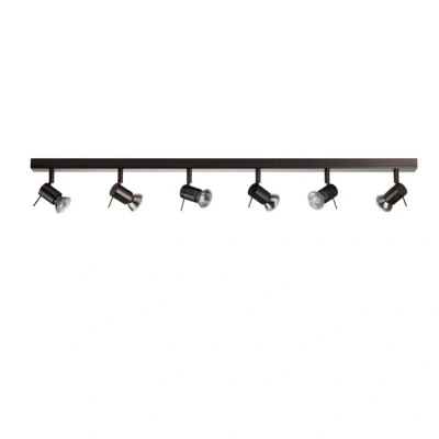 Image of Penna 6 Light Spotlight Bar Bronze