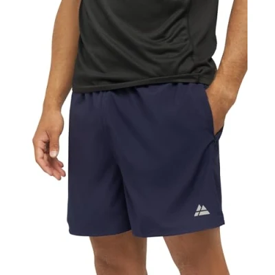 Image of DANISH ENDURANCE Gym Shorts, Running &amp; Sports, Recycled Material, Quick Dry, for Men, Navy, S