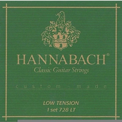 Image of Hannabach Classical Guitar Strings Series 728 Low Tension Custom Made 3 Bass String Set 7287LT