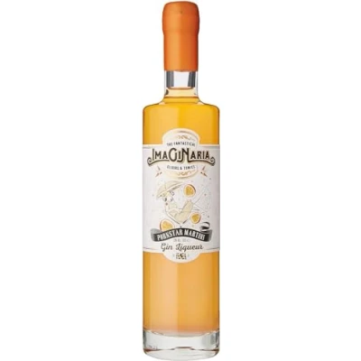 Image of Imaginaria Pornstar Martini Gin Liqueur 50cl, Fantastical Cocktail Shimmer Liqueur, 20% ABV