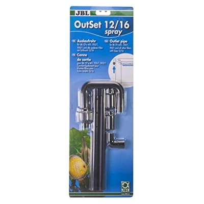 Image of JBL OutSet spray 12/16 CristalProfi e4/7/901,2, Water outlet set with 2 part bar for aquariums