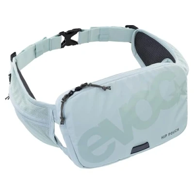 Image of EVOC hip POUCH bag, bum bag (lightweight belt with multiple compartments, AIR PAD SYSTEM, individually adjustable), Mint