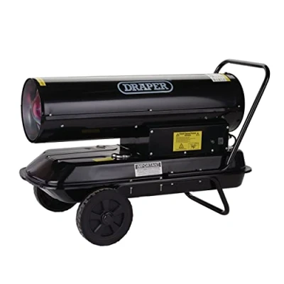 Image of Draper 230V Diesel and Kerosene Space Heater, 68,250 BTU/20kW