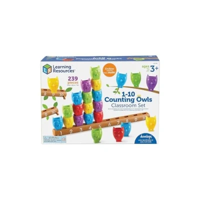 Image of Learning Resources LER7752 1 10 Counting Owls Classroom Set