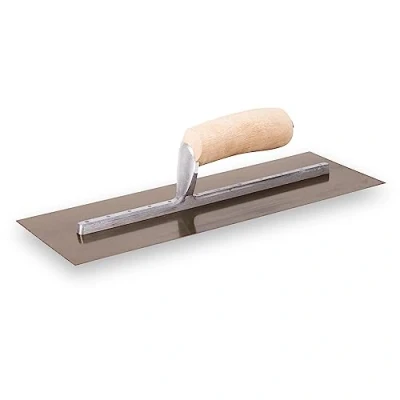 Image of MARSHALLTOWN Curry Style Trowel, 14x5 Inches, Ideal for Plastering and EIFS, Made in the USA, 103CST