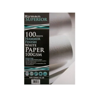Image of Ryman Laid Paper A4 100gsm 100 Sheets