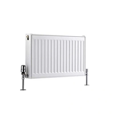 Image of Milano Compact White Type 22 Horizontal Double Panel Convector Radiator 400mm x 600mm