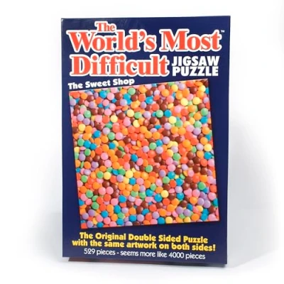 Image of The World&#039;s Most Difficult Jigsaw Puzzle, Sweet Shop, 529pc