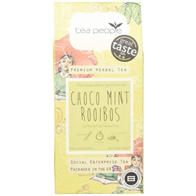 Image of Tea People Choco Mint Rooibos, 15 Pyramids Pack