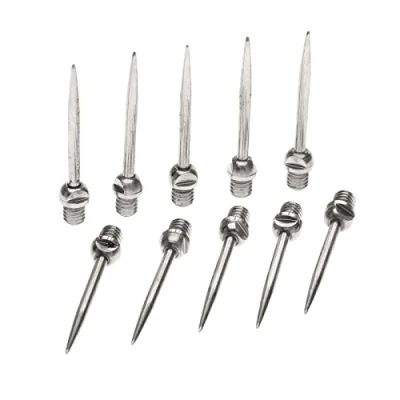 Image of Dreld 10pcs Professional Replaceable Dart Steel Tip Thread Darts Needle Accessories