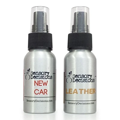 Image of Sensory Decisions Car Freshener duo pack New &amp; Leather