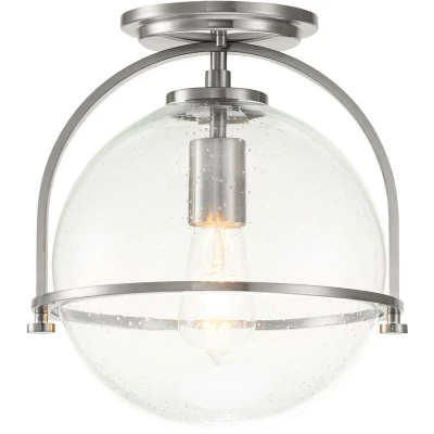Image of Hinkley Somerset Globe Ceiling Light Brushed Nickel