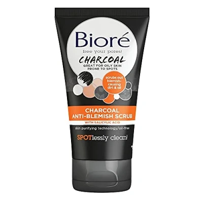 Image of Biore Charcoal Oil Control Scrub, 127 g