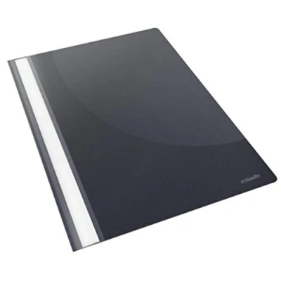 Image of Esselte 28320 Plastic A4 Report File Black, Pack of 25