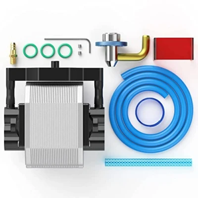 Image of SCULPFUN S9 Air Assist Kit, High Speed Full Metal Nozzle with 2M Pipe and 30L/min 110V Pump for Upgrading Laser Engraver Cutter, Engraving Machine Accessory