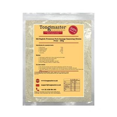Image of Old English Premium Pork Sausage Seasoning (Gluten Free) 250g