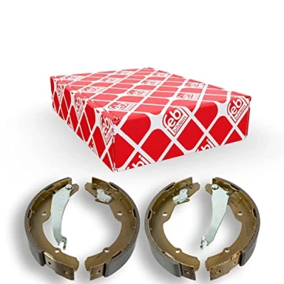 Image of 1J0609525, 1J0609526, 1J0609527, 1J0609528 Brake Shoes FEBI BILSTEIN 34369 Rear Axle 230mm 32mm VOLKSWAGEN: Polo V Hatchback