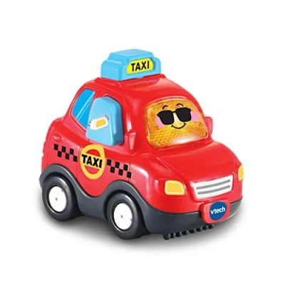 Image of Vtech Toot Drivers Taxi Interactive Toddlers Toy for Pretend Play with Lights and Sounds Suitable Boys &amp; Girls 12 Months, 2, 3, 4 + Years, English Version