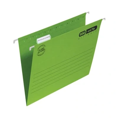 Image of Elba Verticflex Ultimate Suspension File Manilla 240gsm A4 Green Ref L901010 [Pack of 25]