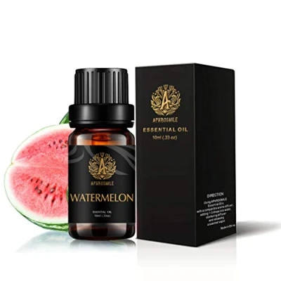 Image of Watermelon Essential Oil for Diffuser, Therapeutic Grade Scented Oil, Aromatherapy Fragrance Humidifier 0.33oz 10 ml