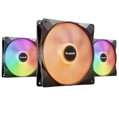 Image of be quiet! Light Wings LX 140mm ARGB Black PWM Triple Fan Pack