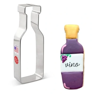 Image of Ann Clark Cookie Cutters Wine Bottle Cutter, 12.7 cm
