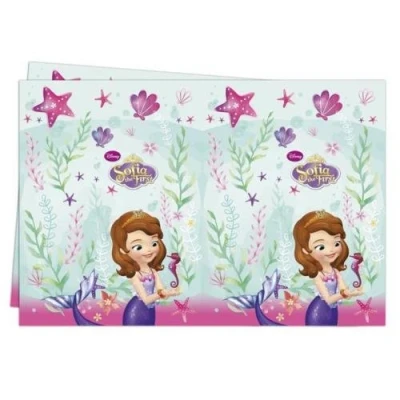 Image of Procos Sofia the First Pearl of Sea Plastic Party Tablecover