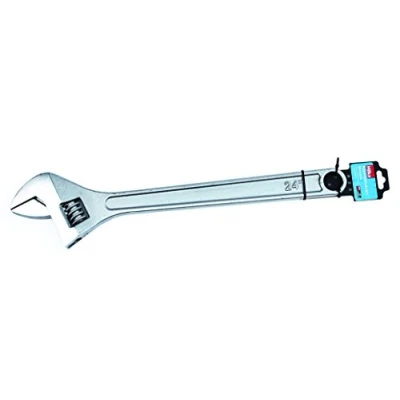 Image of Hilka 18022400 24 Inch Heavy Duty Adjustable Wrench,Silver
