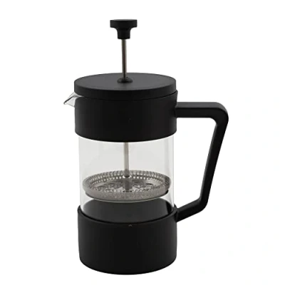 Image of Point Virgule French Press Glass Coffee Maker 600 ml Black