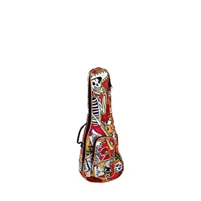 Image of ORTEGA Gigbag for Tenor Ukuleles with Shoulder Straps El Muerto (KUB EM TE)