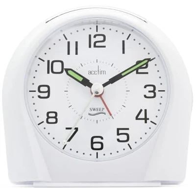Image of Acctim Europa Alarm Clock White