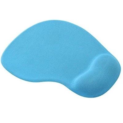 Image of Accessotech Comfort Wrist Gel Rest Support Mat Mouse Mice Pad Computer PC Laptop Soft (Light Blue)