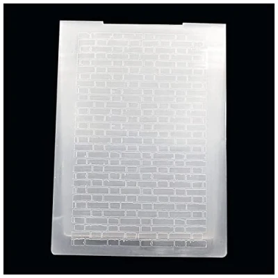 Image of AGBARR Folder 3D Brick Wall Design Embossing folders For Scrapbooking DIY Photo Album Card Paper Cutting Dies Plastic A4