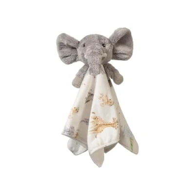 Image of Wrendale Designs Little Savannah&#039; Elephant Plush Comforter