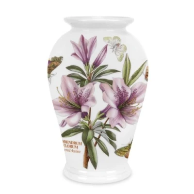 Image of Portmeirion Botanic Garden Canton Vase 8&quot; Lily Flowered Azalea