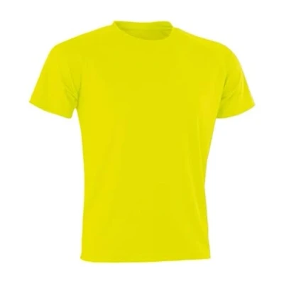 Image of Spiro S287X Performance Aircool T Shirt Fluorescent Yellow 3XL