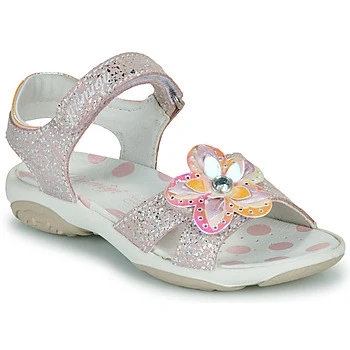 Image of Primigi Sandals for kids, Size: 7K, Rosa/orange Suede