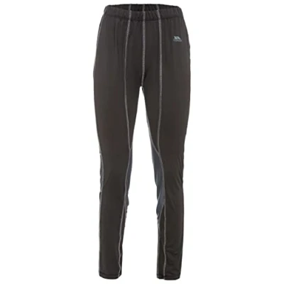 Image of Trespass Redeem, Black X, S, Quick Dry Baselayer Trousers for Women, Small,