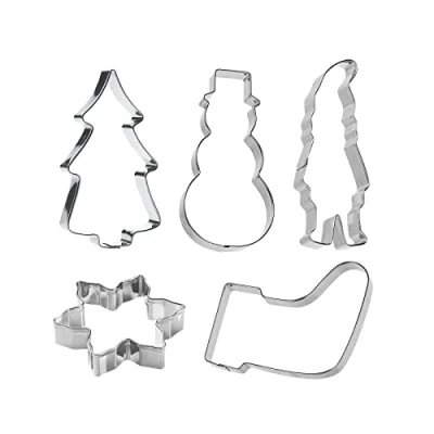 Image of Gastromax 939967 Cutter Set of 5 Pieces Stainless Steel Colour, Polypropylene