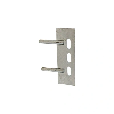 Image of 25x TIMCO Gravel Board Clip Twin Pin Galvanised GB2P