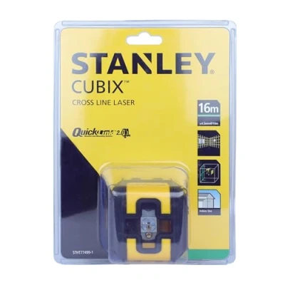 Image of STANLEY Cubix Cross Line Green Beam Laser Level STHT77499 1