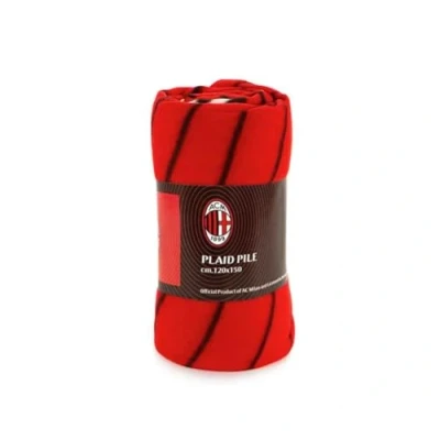 Image of Plaid Fleece Milan Soft Blanket 120 x 150 cm Red Official Product
