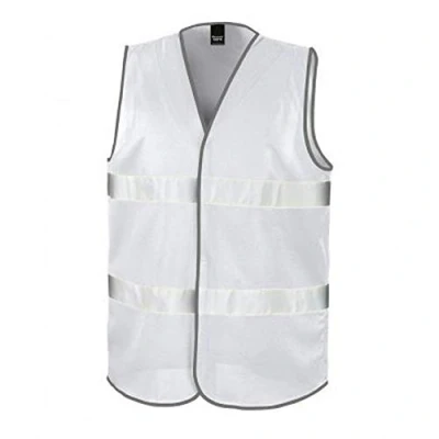 Image of Result Safeguard Enhance Visibility Vest, White, S/M. R200XEV