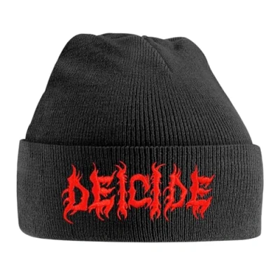 Image of Plastic Head Deicide &#039;Logo&#039; (Black) Beanie Hat