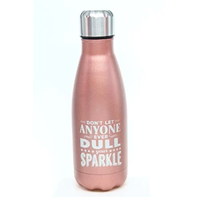 Image of Hydration Station Stainless Steel Vacuum Insulated Water Bottle Flask 12 Hours Hot &amp; 24 Cold 350ml Non Toxic